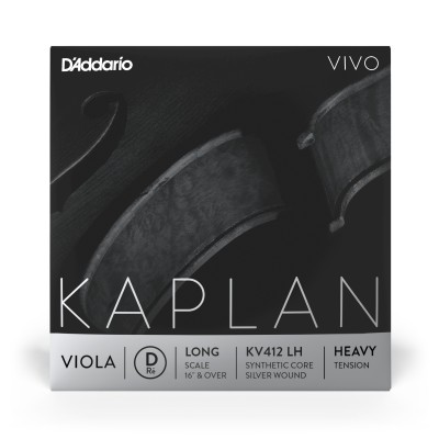 D’Addario Kaplan Vivo. Cuerda D para viola, escala larga, tensión alta