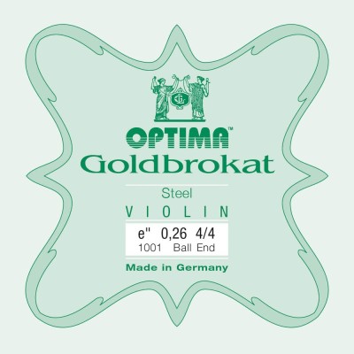 Set de cuerdas violín Optima Goldbrokat 1000 4/4 Medium 4/4