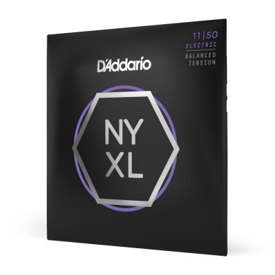 D'Addario NYXL1150BT - Corde avvolte in nickel per chitarra elettrica, scalatura media, tensione bil
