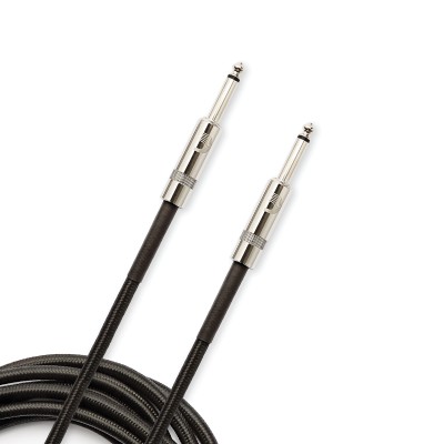 D'Addario Custom Series. Cable para instrumento trenzado, Negro, 4,5 m