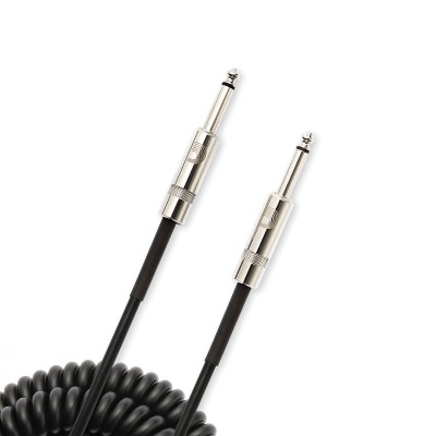 D'Addario Custom Series. Cable para instrumento rizado, Negro, 9 m