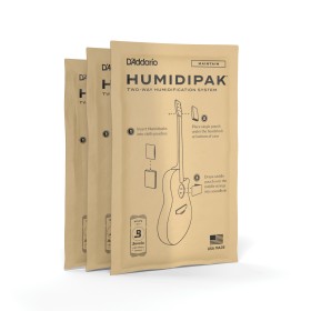 Paquetes de repuesto para el sistema Humidipak de D'Addario, paquete de 3.