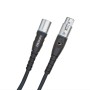 Cable para micrófono XLR, serie Custom de D'Addario, 5 pies (1,5 m).