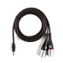 Cables de audio de 1/8" a XLR dual Custom Series   