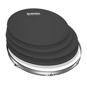 Kit de silenciadores para tambor SoundOff de EVANS, fusión (10, 12, 14, 14 pulgadas/254, 305, 356, 3