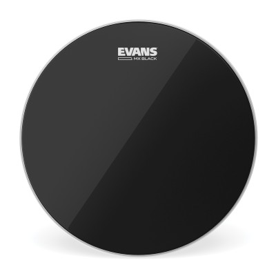 Parche negro para tambor tenor de marcha de 6 pulgadas (152 mm) MX de EVANS.