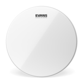 Parche blanco para tambor tenor de marcha de 12 pulgadas (305 mm) MX de EVANS.
