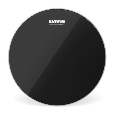 Parche resonante negro para tambor de 12 pulgadas (305 mm) EVANS.
