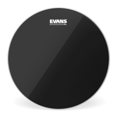 Parche para tambor de 14 pulgadas (356 mm) Black Chrome de EVANS.