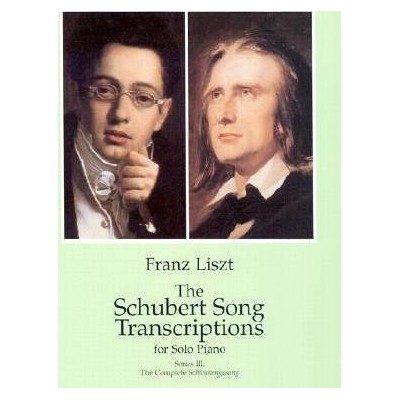 Liszt canciones de schubert 3º arregladas para piano dover