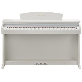 Piano digital de 88 teclas contrapesadas, KURZWEIL MP120, color blanco.