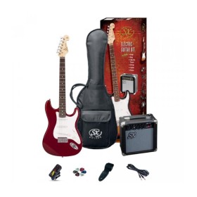 PACK GUITARRA ELÉCTRICA SE1 CANDY APPLE RED SX 
