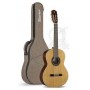 Guitarra clasica alhambra 4/4 1c lh zurda + funda 9738