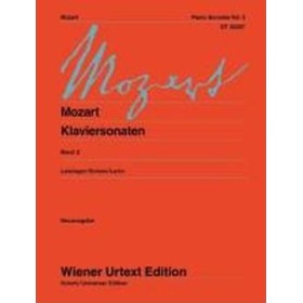 Mozart, W.A Sonatas para piano Vol 2 (Ed. Wiener Urtext)