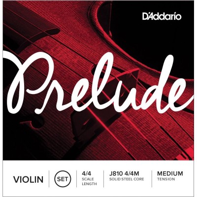 Set de cuerdas violín D'Addario Prelude J810 Bola Medium 4/4