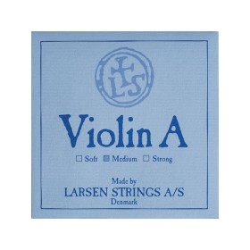 Cuerda violín Larsen 2ª La cromo/acero sobre crema Medium 4/4