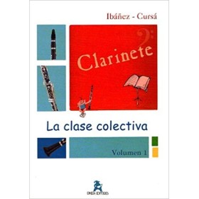 Ibañez y cursala clase colectiva: clarinete 1º para clarinet