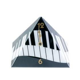 Reloj piramidal teclado de piano
