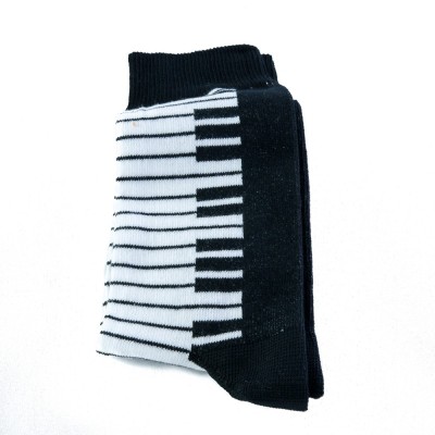 Calcetines negros teclado 39-42