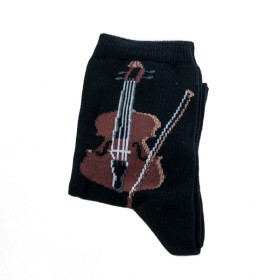 Calcetines negros violín 35-38