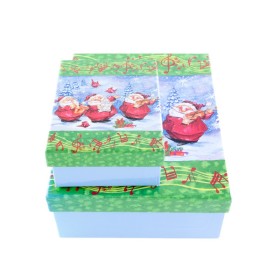 Dos cajas Papá Noel
